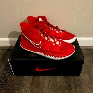 Men’s Nike Red Kyrie 7 (Box Included)